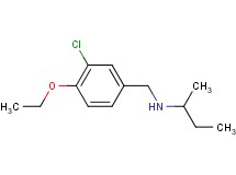 N-(3-chloro-4-ethoxybenzyl)butan-2-amine hydrochloride