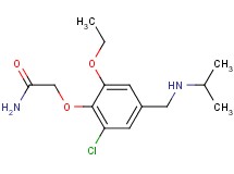 2-{2-chloro-6-ethoxy-4-[(isopropylamino)methyl]phenoxy}acetamide hydrochloride