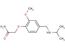 2-{4-[(isopropylamino)methyl]-2-methoxyphenoxy}acetamide hydrochloride