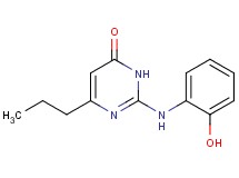 2-[(2-hydroxyphenyl)amino]-6-propyl-4(3H)-pyrimidinone