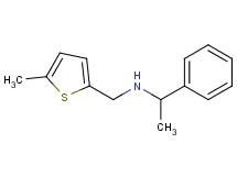 N-[(5-methyl-2-thienyl)methyl]-1-phenylethanamine hydrochloride