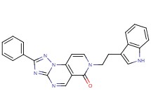 7-[2-(1H-indol-3-yl)ethyl]-2-phenylpyrido[3,4-e][1,2,4]triazolo[1,5-a]pyrimidin-6(7H)-one