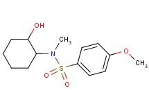 N-(2-hydroxycyclohexyl)-4-methoxy-N-methylbenzenesulfonamide