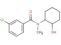 3-chloro-N-(2-hydroxycyclohexyl)-N-methylbenzamide