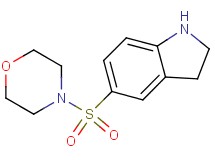 5-(4-morpholinylsulfonyl)indoline