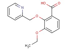 3-ethoxy-2-(2-pyridinylmethoxy)benzoic acid