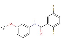 2,5-difluoro-N-(3-methoxyphenyl)benzamide