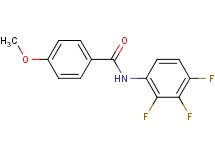 4-methoxy-N-(2,3,4-trifluorophenyl)benzamide