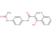 N-[4-(acetylamino)phenyl]-4-hydroxy-3-quinolinecarboxamide