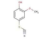 4-hydroxy-3-methoxyphenyl thiocyanate