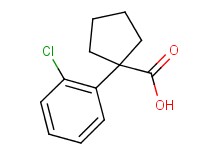 1-(2-chlorophenyl)cyclopentanecarboxylic acid