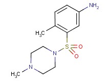4-methyl-3-[(4-methyl-1-piperazinyl)sulfonyl]aniline