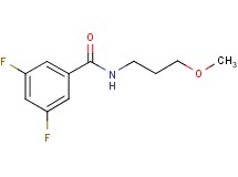 3,5-difluoro-N-(3-methoxypropyl)benzamide