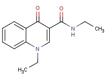 N,1-diethyl-4-oxo-1,4-dihydro-3-quinolinecarboxamide