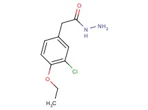 2-(3-chloro-4-ethoxyphenyl)acetohydrazide