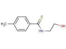N-(2-hydroxyethyl)-4-methylbenzenecarbothioamide