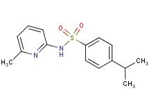4-isopropyl-N-(6-methyl-2-pyridinyl)benzenesulfonamide