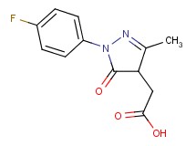 [1-(4-fluorophenyl)-3-methyl-5-oxo-4,5-dihydro-1H-pyrazol-4-yl]acetic acid