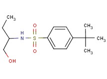 4-tert-butyl-N-[1-(hydroxymethyl)propyl]benzenesulfonamide