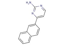 4-(2-naphthyl)-2-pyrimidinamine
