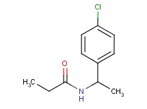 N-[1-(4-chlorophenyl)ethyl]propanamide