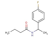 N-[1-(4-fluorophenyl)ethyl]butanamide