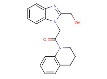 {1-[2-(3,4-dihydro-1(2H)-quinolinyl)-2-oxoethyl]-1H-benzimidazol-2-yl}methanol