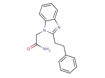 2-[2-(2-phenylethyl)-1H-benzimidazol-1-yl]acetamide
