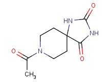 8-acetyl-1,3,8-triazaspiro[4.5]decane-2,4-dione