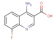 4-amino-8-fluoro-3-quinolinecarboxylic acid