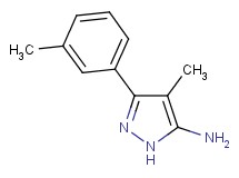 4-methyl-3-(3-methylphenyl)-1H-pyrazol-5-amine