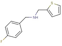 (4-fluorobenzyl)(2-thienylmethyl)amine hydrochloride