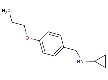 N-(4-propoxybenzyl)cyclopropanamine
