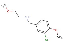 (3-chloro-4-methoxybenzyl)(2-methoxyethyl)amine