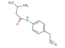 N-[4-(cyanomethyl)phenyl]-3-methylbutanamide