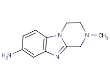 2-methyl-1,2,3,4-tetrahydropyrazino[1,2-a]benzimidazol-8-amine