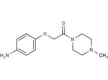 4-[2-(4-methyl-1-piperazinyl)-2-oxoethoxy]aniline