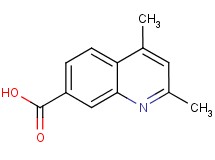 2,4-dimethyl-7-quinolinecarboxylic acid