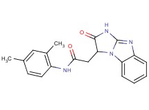 N-(2,4-dimethylphenyl)-2-(2-oxo-2,3-dihydro-1H-imidazo[1,2-a]benzimidazol-3-yl)acetamide