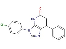 3-(4-chlorophenyl)-7-phenyl-3,4,6,7-tetrahydro-5H-imidazo[4,5-b]pyridin-5-one