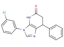 3-(3-chlorophenyl)-7-phenyl-3,4,6,7-tetrahydro-5H-imidazo[4,5-b]pyridin-5-one