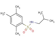N-isobutyl-2,4,5-trimethylbenzenesulfonamide