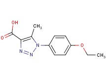 1-(4-ethoxyphenyl)-5-methyl-1H-1,2,3-triazole-4-carboxylic acid