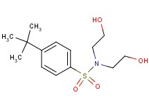 4-tert-butyl-N,N-bis(2-hydroxyethyl)benzenesulfonamide
