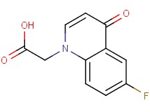 (6-fluoro-4-oxo-1(4H)-quinolinyl)acetic acid