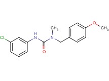 N'-(3-chlorophenyl)-N-(4-methoxybenzyl)-N-methylurea