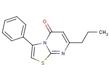 3-phenyl-7-propyl-5H-[1,3]thiazolo[3,2-a]pyrimidin-5-one
