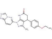 4-(4-ethoxyphenyl)-3-methyl-1-[1,2,4]triazolo[4,3-b]pyridazin-6-yl-1,4,5,7-tetrahydro-6H-pyrazolo[3,4-b]pyridin-6-one