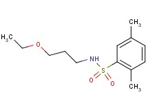 N-(3-ethoxypropyl)-2,5-dimethylbenzenesulfonamide