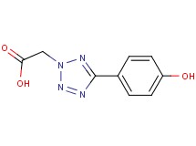 [5-(4-hydroxyphenyl)-2H-tetrazol-2-yl]acetic acid
